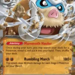 Mamoswine ex - Double Rare - Journey Together - 079/159 - Pokemon Kartı