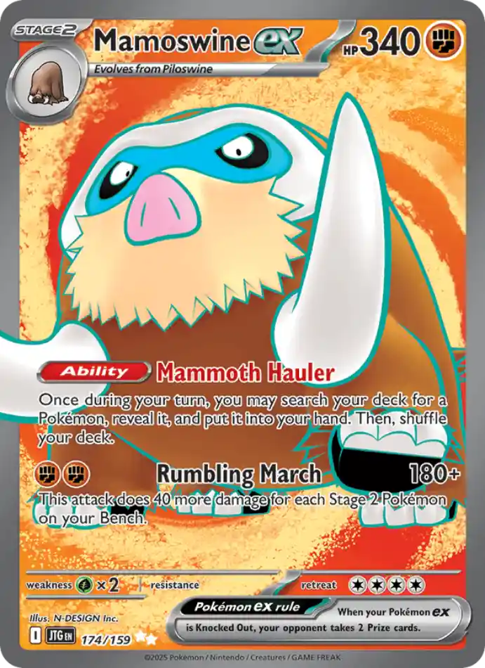 mamoswine-ex-ultra-rare-journey-together-174-159-pokemon-karti.webp Mamoswine ex - Ultra Rare - Journey Together - 174/159 - Pokemon Kartı - Görsel 1
