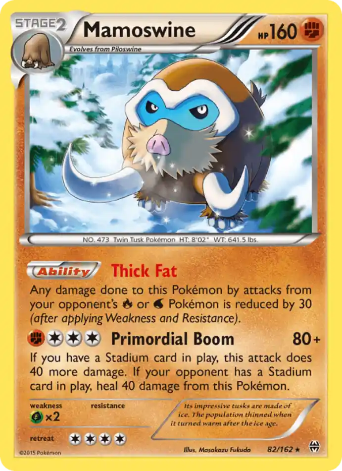 mamoswine-rare-breakthrough-082-162-pokemon-karti.webp Mamoswine - Reverse Holo Rare - BREAKthrough - 082/162 - Pokemon Kartı - Görsel 1