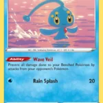 Manaphy - Reverse Holo Rare - Brilliant Stars - 041/172 - Pokemon Kartı