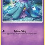 Mareanie - Reverse Holo Common - Sun & Moon - 062/149 - Pokemon Kartı