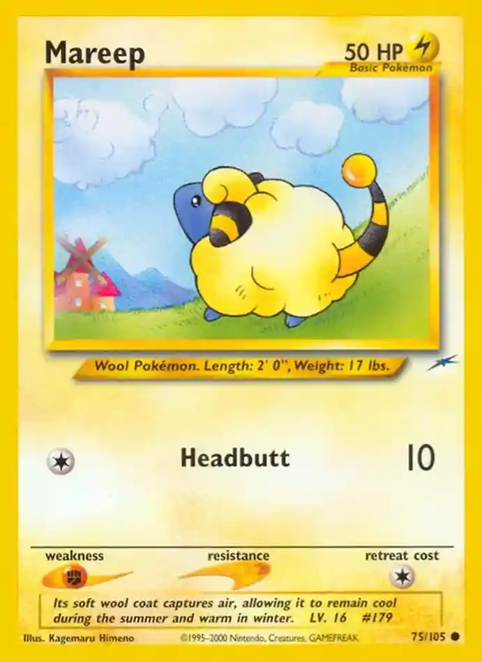 mareep-common-neo-destiny-075-105-pokemon-karti.webp Mareep - Common - Neo Destiny - 075/105 - Pokemon Kartı - Görsel 1