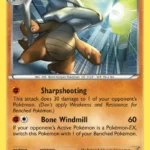Marowak - Reverse Holo Rare - BREAKthrough - 078/162 - Pokemon Kartı