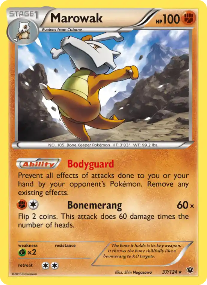 marowak-rare-fates-collide-037-124-pokemon-karti.webp Marowak - Reverse Holo Rare - Fates Collide - 037/124 - Pokemon Kartı - Görsel 1