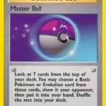 Master Ball - Uncommon - Gym Challenge - 116/132 - Trainer Kartı
