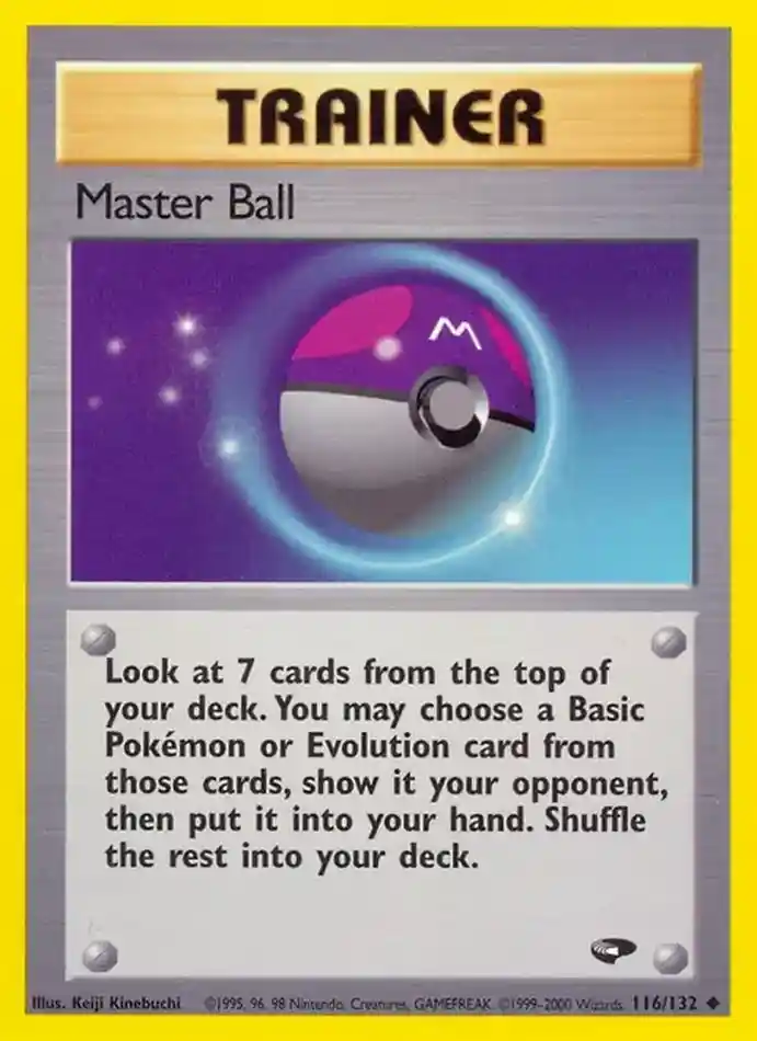 master-ball-uncommon-gym-challenge-116-132-trainer-karti.webp Master Ball - Uncommon - Gym Challenge - 116/132 - Trainer Kartı - Görsel 1