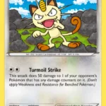 Meowth - Reverse Holo Common - Fates Collide - 074/124 - Pokemon Kartı
