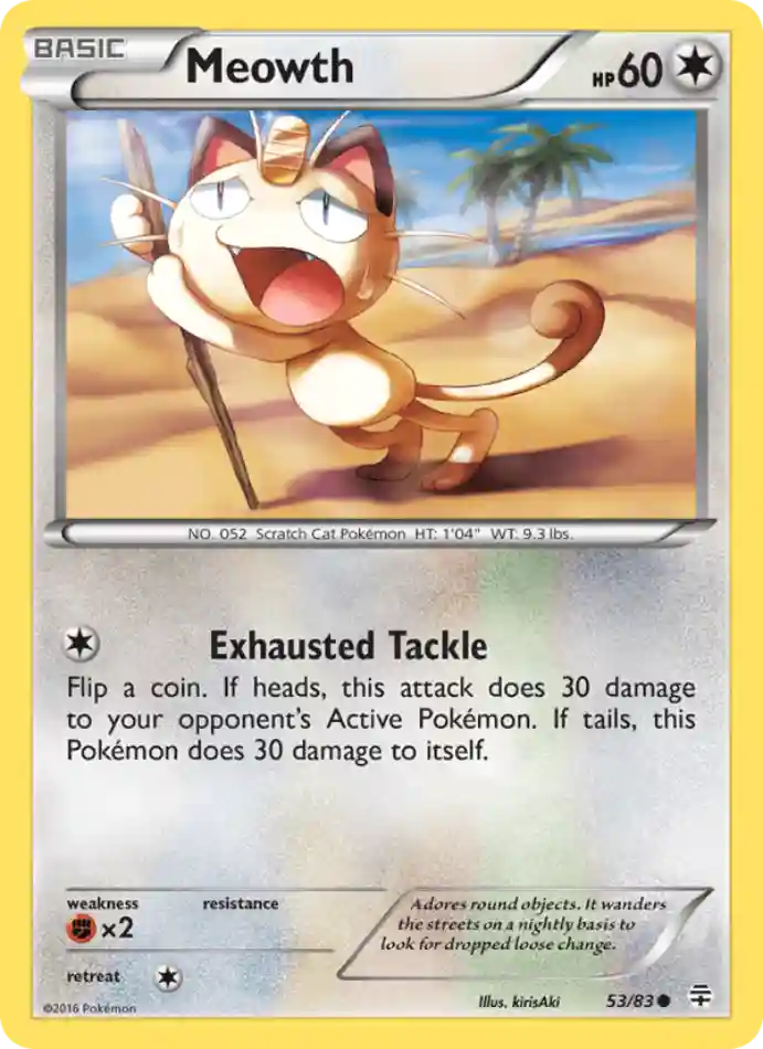 meowth-common-generations-053-83-pokemon-karti.webp Meowth - Reverse Holo Common - Generations - 053/83 - Pokemon Kartı - Görsel 1