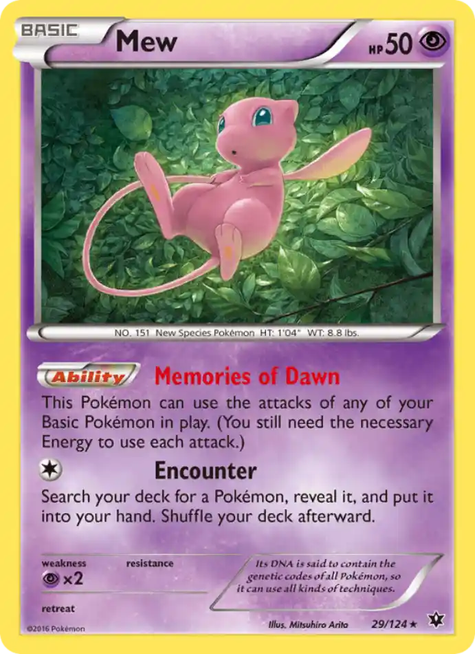 mew-rare-fates-collide-029-124-pokemon-karti.webp Mew - Holo Rare - Fates Collide - 029/124 - Pokemon Kartı - Görsel 1