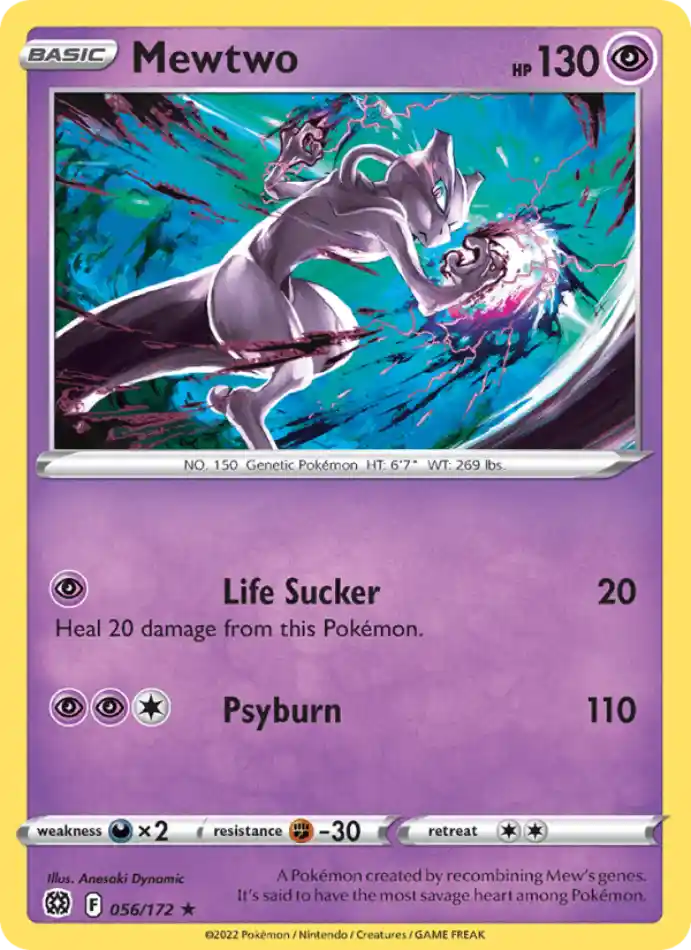 mewtwo-rare-brilliant-stars-056-172-pokemon-karti.webp Mewtwo - Reverse Holo Rare - Brilliant Stars - 056/172 - Pokemon Kartı - Görsel 1