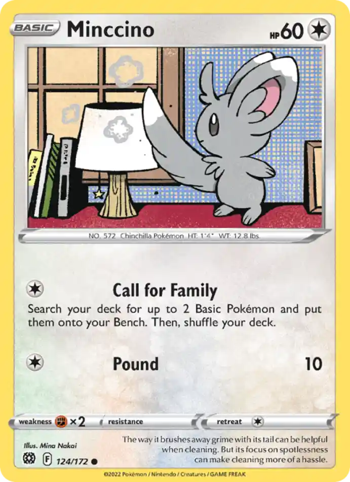 minccino-common-brilliant-stars-124-172-pokemon-karti.webp Minccino - Common - Brilliant Stars - 124/172 - Pokemon Kartı - Görsel 1