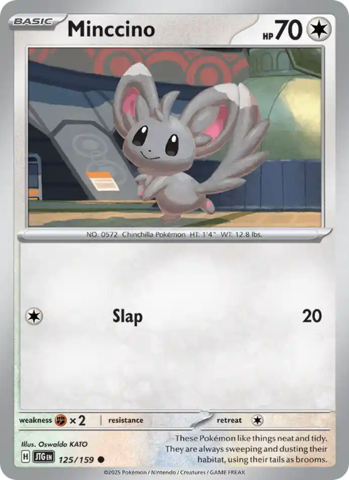 minccino-common-journey-together-125-159-pokemon-karti.webp Minccino - Common - Journey Together - 125/159 - Pokemon Kartı - Görsel 1