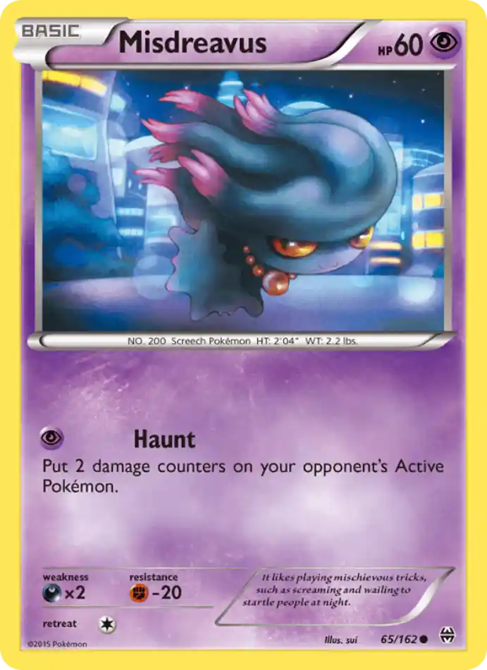misdreavus-common-breakthrough-065-162-pokemon-karti.webp Misdreavus - Reverse Holo Common - BREAKthrough - 065/162 - Pokemon Kartı - Görsel 1
