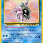Misty's Cloyster - Rare Holo - Gym Heroes - 029/132 - Pokemon Kartı