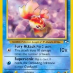 Misty's Goldeen - Common - Gym Heroes - 085/132 - Pokemon Kartı