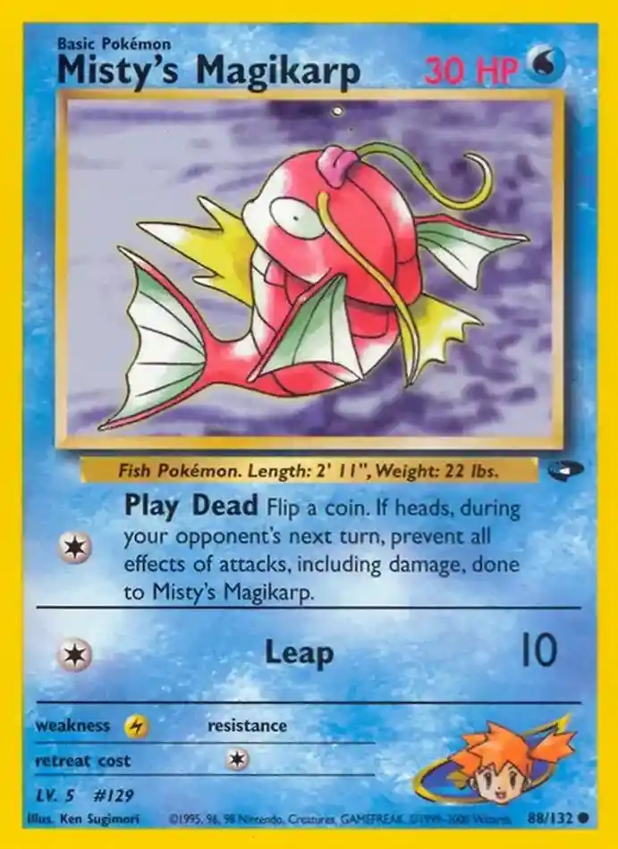 misty-s-magikarp-common-gym-challenge-088-132-pokemon-karti.webp Misty's Magikarp - Common - Gym Challenge - 088/132 - Pokemon Kartı - Görsel 1
