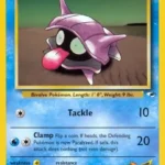 Misty's Shellder - Common - Gym Heroes - 089/132 - Pokemon Kartı