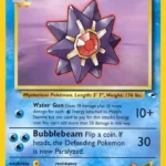 Misty's Starmie - Uncommon - Gym Heroes - 056/132 - Pokemon Kartı
