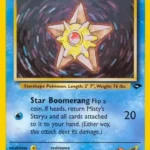 Misty's Staryu - Common - Gym Challenge - 092/132 - Pokemon Kartı