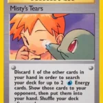 Misty's Tears - Uncommon - Gym Challenge - 118/132 - Trainer Kartı