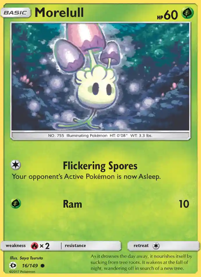 morelull-common-sun-moon-016-149-pokemon-karti.webp Morelull - Common - Sun & Moon - 016/149 - Pokemon Kartı - Görsel 1