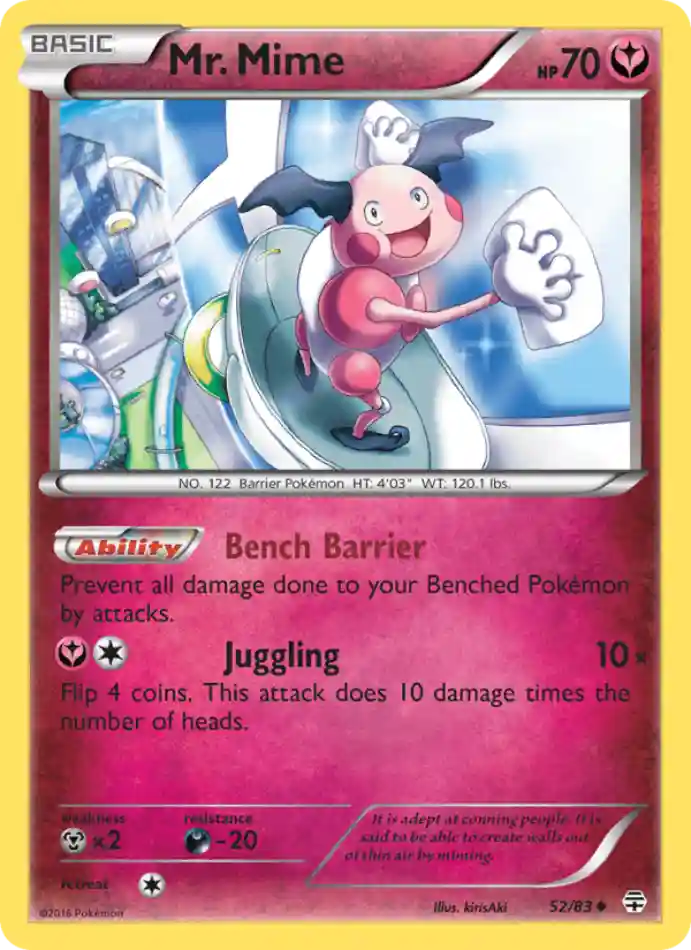mr-mime-uncommon-generations-052-83-pokemon-karti.webp Mr. Mime - Uncommon - Generations - 052/83 - Pokemon Kartı - Görsel 1