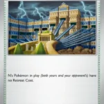N's Castle - Reverse Holo Uncommon - Journey Together - 152/159 - Trainer Kartı