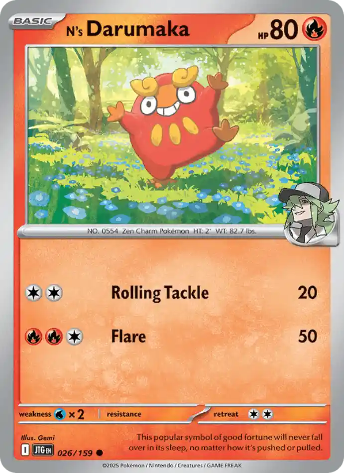 n-s-darumaka-common-journey-together-026-159-pokemon-karti.webp N's Darumaka - Common - Journey Together - 026/159 - Pokemon Kartı - Görsel 1