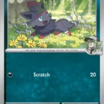 N's Zorua - Common - Journey Together - 097/159 - Pokemon Kartı