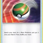 Nest Ball - Reverse Holo Uncommon - Sun & Moon - 123/149 - Trainer Kartı