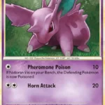 Nidoran♂ - Reverse Holo Common - Triumphant - 070/102 - Pokemon Kartı
