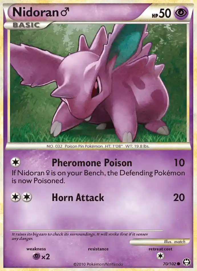 nidoran-common-triumphant-070-102-pokemon-karti.webp Nidoran♂ - Common - Triumphant - 070/102 - Pokemon Kartı - Görsel 1