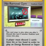No Removal Gym - Rare - Gym Heroes - 103/132 - Trainer Kartı