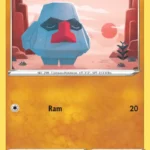Nosepass - Reverse Holo Common - Brilliant Stars - 073/172 - Pokemon Kartı