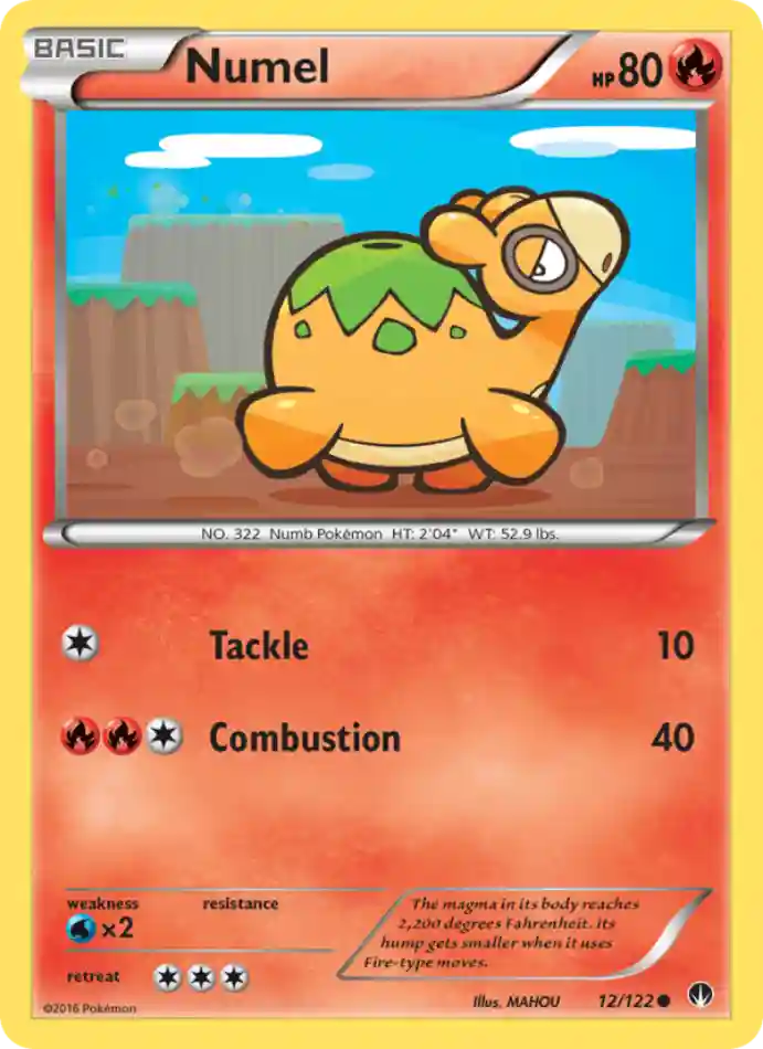 numel-common-breakpoint-012-122-pokemon-karti.webp Numel - Reverse Holo Common - BREAKpoint - 012/122 - Pokemon Kartı - Görsel 1