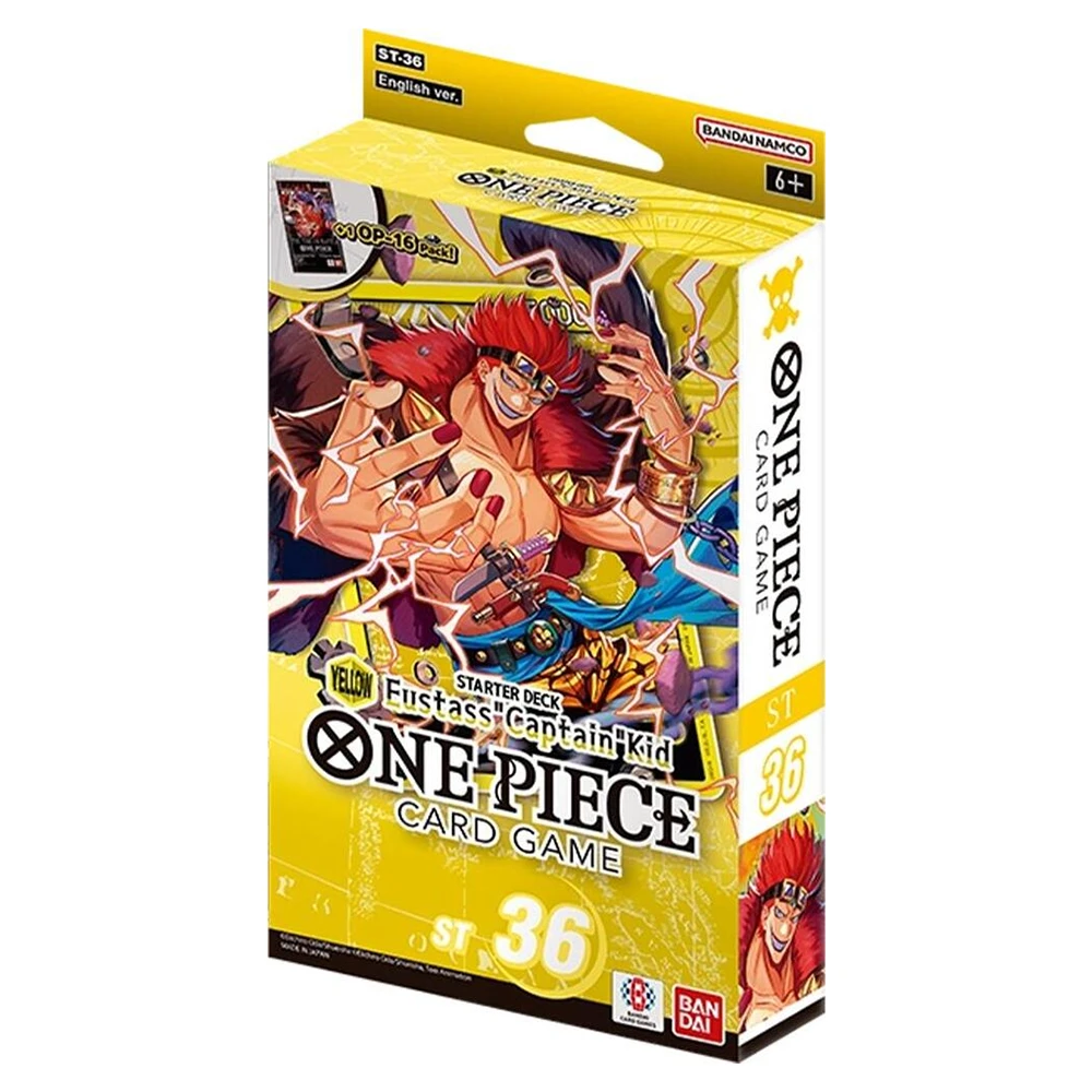 One Piece Starter Deck - Yellow Eustass Captain Kid - ST-36