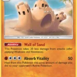 Palossand - Rare - Sun & Moon - 075/149 - Pokemon Kartı