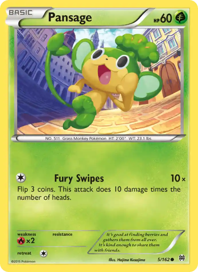 pansage-common-breakthrough-005-162-pokemon-karti.webp Pansage - Common - BREAKthrough - 005/162 - Pokemon Kartı - Görsel 1