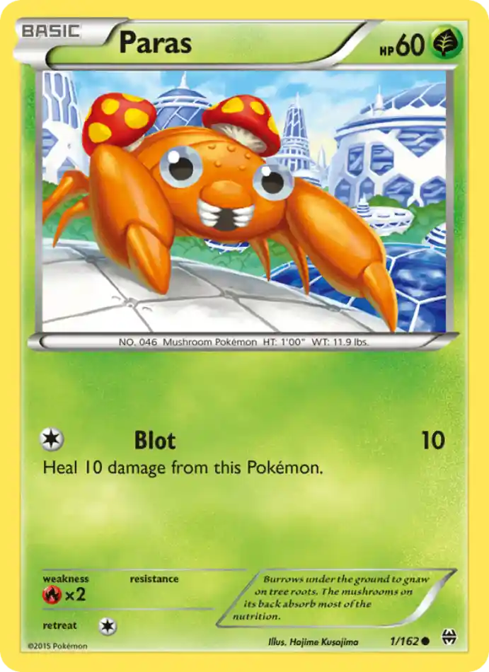 paras-common-breakthrough-001-162-pokemon-karti.webp Paras - Common - BREAKthrough - 001/162 - Pokemon Kartı - Görsel 1