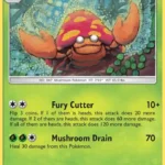 Parasect - Reverse Holo Rare - Sun & Moon - 005/149 - Pokemon Kartı