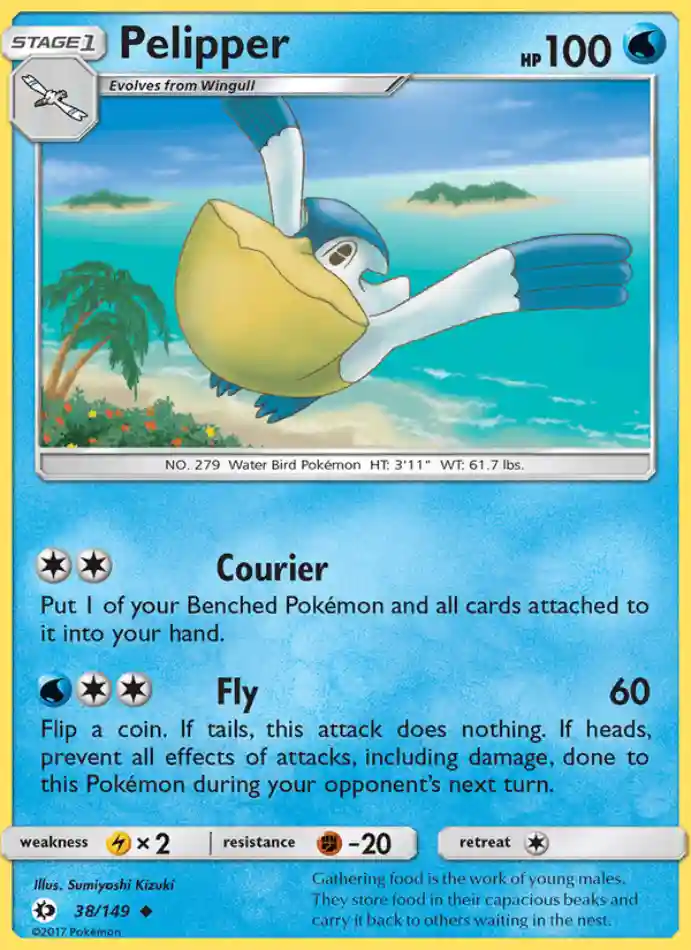 pelipper-uncommon-sun-moon-038-149-pokemon-karti.webp Pelipper - Uncommon - Sun & Moon - 038/149 - Pokemon Kartı - Görsel 1