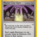 Pewter City Gym - Uncommon - Gym Heroes - 115/132 - Trainer Kartı