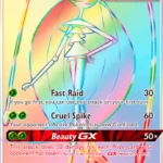 Pheromosa GX - Secret Rare - Ultra Prism - 158/156 - Pokemon Kartı