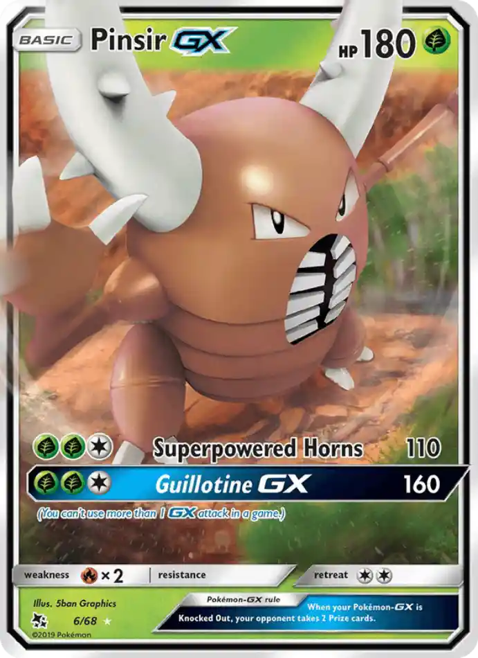 pinsir-gx-ultra-rare-hidden-fates-006-68-pokemon-karti.webp Pinsir GX - Ultra Rare - Hidden Fates - 006/68 - Pokemon Kartı - Görsel 1