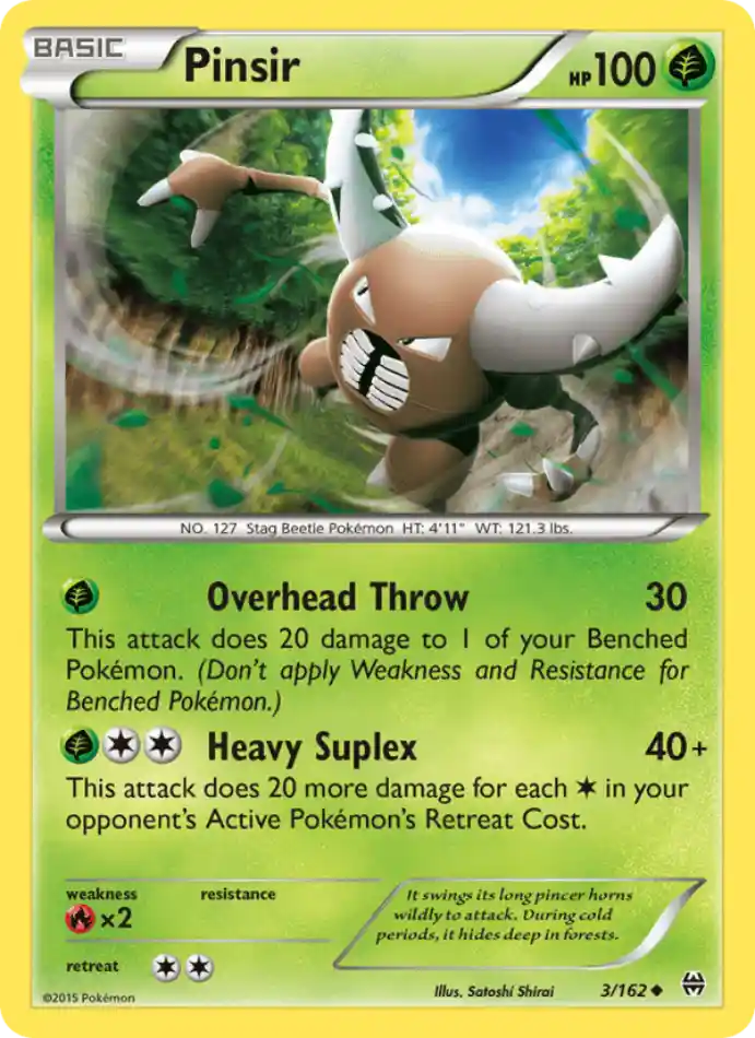 pinsir-uncommon-breakthrough-003-162-pokemon-karti.webp Pinsir - Uncommon - BREAKthrough - 003/162 - Pokemon Kartı - Görsel 1