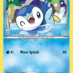 Piplup - Reverse Holo Common - BREAKthrough - 036/162 - Pokemon Kartı