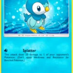 Piplup - Common - Ultra Prism - 031/156 - Pokemon Kartı