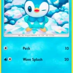 Piplup - Common - Ultra Prism - 032/156 - Pokemon Kartı