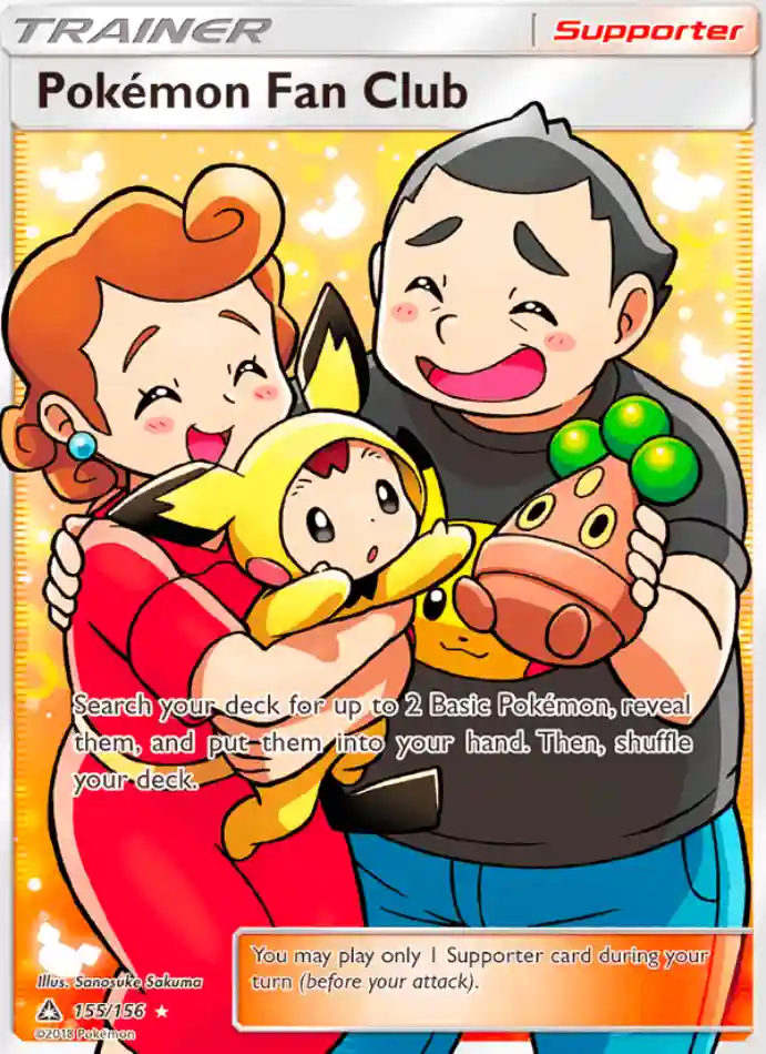 pokemon-fan-club-ultra-rare-ultra-prism-155-156-trainer-karti.webp Pokémon Fan Club - Ultra Rare - Ultra Prism - 155/156 - Trainer Kartı - Görsel 1