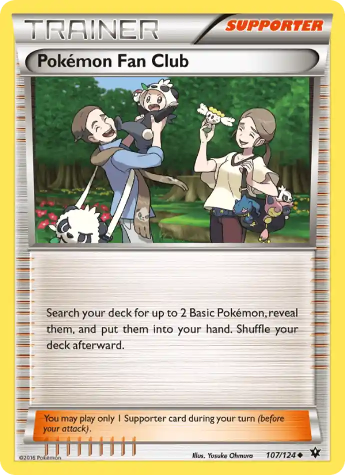 pokemon-fan-club-uncommon-fates-collide-107-124-trainer-karti.webp Pokémon Fan Club - Reverse Holo Uncommon - Fates Collide - 107/124 - Trainer Kartı - Görsel 1